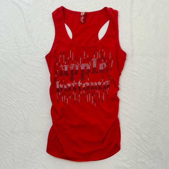 Red y2k apple bottoms tank - Picture 7 of 8